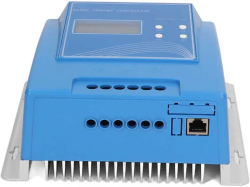 Vista 8 de Controlador de carga solar de 12 V 24 V 48 V MPPT 30A aleación de aluminio Shell alta eficiencia de conversión sistema de alumbrado público