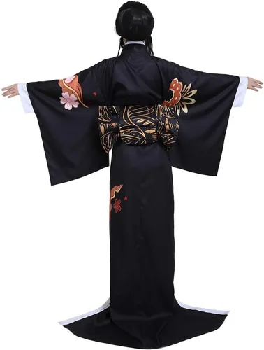Vista 5 de miccostumes Muzan Kibutsuji Kimono Cosplay Disfraz de mujer