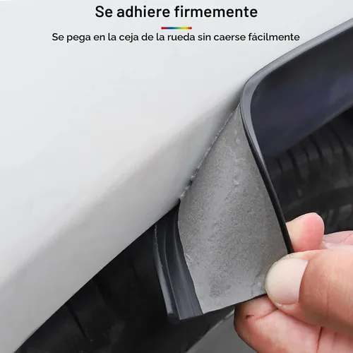 Vista 5 de 20 pies de borde de arco de rueda de coche, guardabarros acampanados, arcos de expansión de alerón, tira anticolisión para cejas de rueda de coche