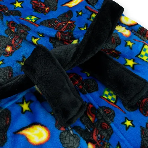 Vista 9 de Blaze Bata de baño para niños y The Monster Machines Monster Truck Boys Batas para niños Tallas 3T a 8