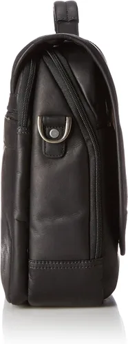 Vista 3 de Samsonite Maletín de cuero colombiano, Negro -, Maletín de cuero colombiano