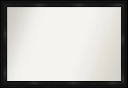 Vista 95 de Amanti Art Espejo personalizado, gran espejo de baño estrecho, espejo de pared o espejo de tocador de baño sobre el fregadero (24 x 24 pulgadas)