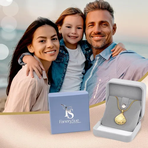 Vista 7 de Fanery sue Personalized Locket Necklace that Holds Pictures, Lockets Necklaces Customize Photo Pciture Pandent Jewelry Valentine's Day Gifts for