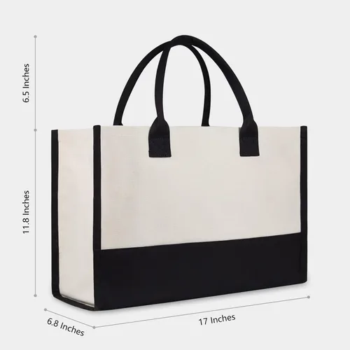 Vista 2 de TOPDesign Bolsa de lona de dama de honor, regalos de boda para dama de honor, matrona de honor, despedida de soltera, propuesta de compromiso