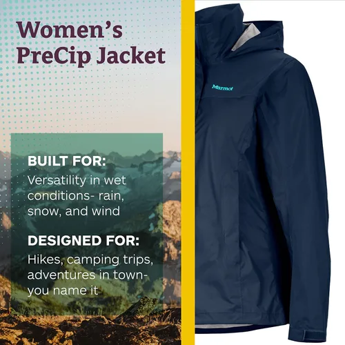 Vista 2 de MARMOT Chaqueta impermeable Precip para mujer