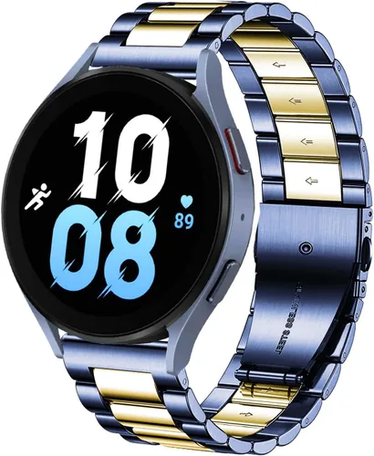 Vista 21 de DEALELE - Correas compatibles con Samsung Galaxy Watch 7 / FE / 6/6 Classic / 5/5 Pro / 4/4 Classic/Galaxy 3 de 41 mm, correa de repuesto de metal