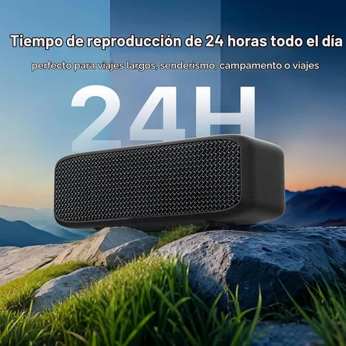 Vista 4 de NOBIS Altavoces Bluetooth inalámbricos de 20 W, altavoz impermeable IP68, hasta 24 horas de reproducción, emparejamiento TWS, Bluetooth 6.0, modo