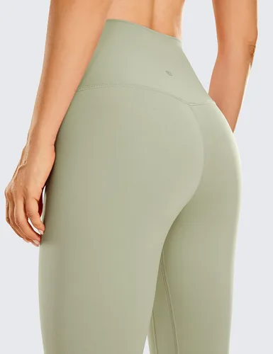 Vista 3 de CRZ YOGA - Pantalones de yoga ajustados con cintura alta para mujer, con sensación de segunda piel, para yoga y entrenamiento, leggings