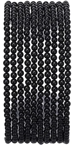 Vista 81 de BEADIA Cuentas redondas de jade africano natural de piedra suelta semipreciosas para hacer joyas 4MM 38cm/hebra