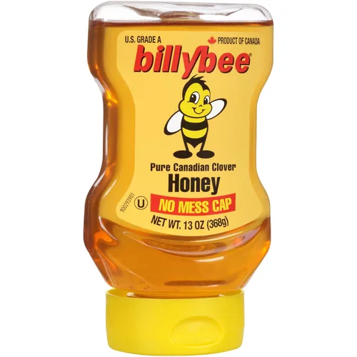 Vista 2 de Billy Bee Miel de trébol canadiense puro, 12 oz
