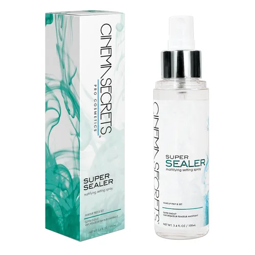 Vista 4 de Cinema Secrets Super Sealer - Spray fijador matificante, 3.4 onzas líquidas