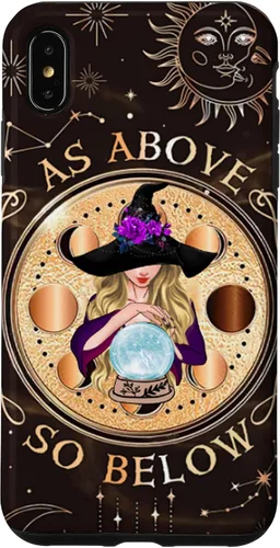 Vista 11 de iPhone 16 Witch Halloween Day - As Above - So Below Case