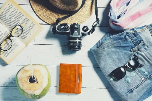 Vista 7 de Caweet Funda de pasaporte RFID bloqueo de viaje cartera de cuero pasaporte con banda elástica, Marrón, Classic