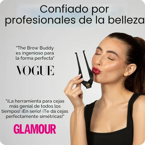 Vista 7 de Billion Dollar Brows Brow Buddy Kit Juego de herramientas simétricas para modelar cejas