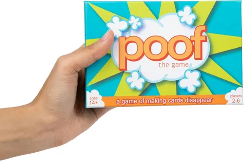 Vista 7 de Poof The Game - Juego de cartas casual rápido de aprender, fácil de jugar, para amigos y familiares, grupos grandes y pequeños, noches de juego