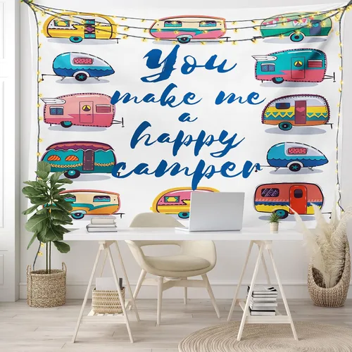 Vista 26 de Lunarable Tapiz azul, piscina temática de competición deportiva con carriles imagen de pictograma acuático, decoración de tela para colgar