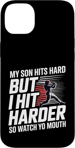 Vista 15 de My Son Hits Hard But I Hit Harder So Watch Yo Mouth - Case for iPhone 17