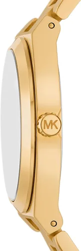 Vista 2 de Michael Kors Lennox- Reloj de acero inoxidable con tres manecillas