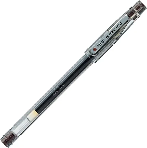 Vista 4 de Pilot G - Tec C4 Gel Microtip Rollerball 0.016 in (bolígrafo individual) - Negro