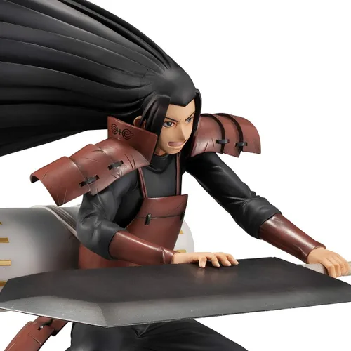 Vista 2 de Megahouse Naruto: Figura de PVC de la serie de gemas de Hashirama Senju, multicolor