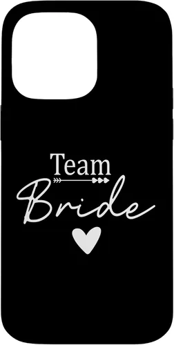 Vista 21 de Team Bride Wedding Party Bridesmaid Bachelorette Party 2027 Case for iPhone 17
