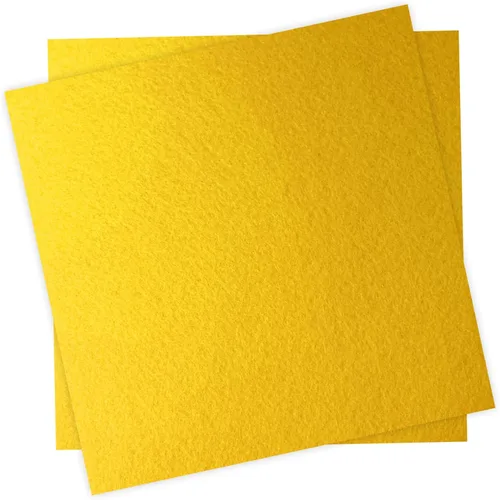 Vista 15 de Hojas de tela de fieltro de 6 x 6 pulgadas para manualidades, 0.039 in de grosor, papel de fieltro de colores surtidos para manualidades de costura