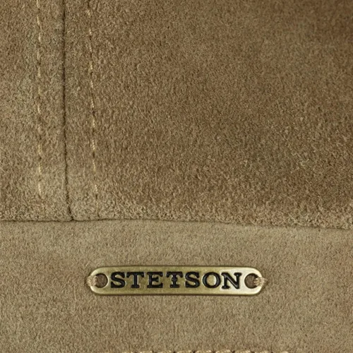 Vista 4 de Stetson Hatteras becerro cuero Flat Cap Hombres