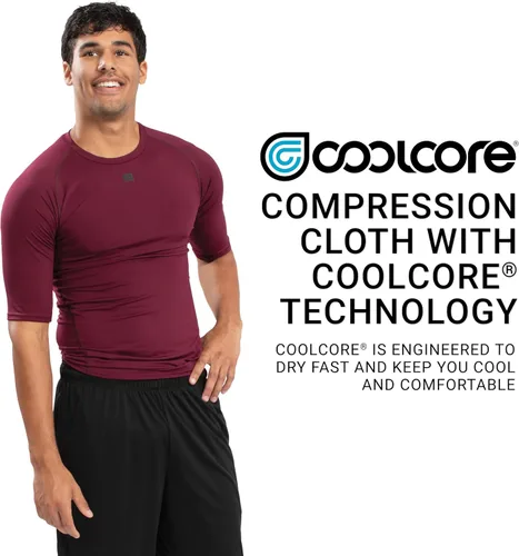 Vista 3 de Russell Athletic Coolcore Half Sleeve Compression Tee