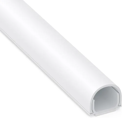 Vista 22 de ZhiYo Ocultador de cable de 39 pulgadas (3 piezas de 13 pulgadas de largo cada una), para 1-2 cables, cubiertas de cable autoadhesivas para cables