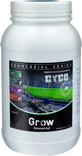 Vista 7 de CYCO Serie comercial Bloom, Fertilizante en polvo micronizado de una parte para aplicaciones hidropónicas y de suelo, 26.46 oz.