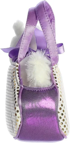Vista 3 de Aurora World Fancy Pals Bolso para llevar peluche de mascota unicornio