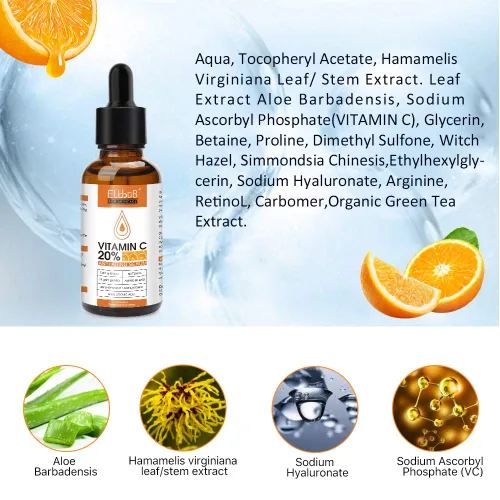 Vista 4 de Suero de retinol de vitamina C antienvejecimiento Day-Night para cara con retinol y aminoácidos, aumenta el colágeno de la piel, hidrata y rellena