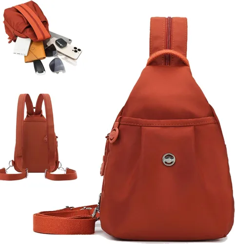 Vista 8 de 2025 Premium 3 en 1 bolsa de viaje antirrobo, mochila de tela Oxford impermeable de 2 vías, bolsa de mano para mujer, Negro, Tamaño único, Moda