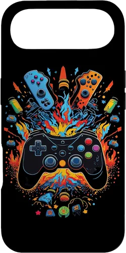 Vista 27 de Gamer Aesthetic Graphic Gaming Video Games Boys Teens Kids Case for iPhone 17