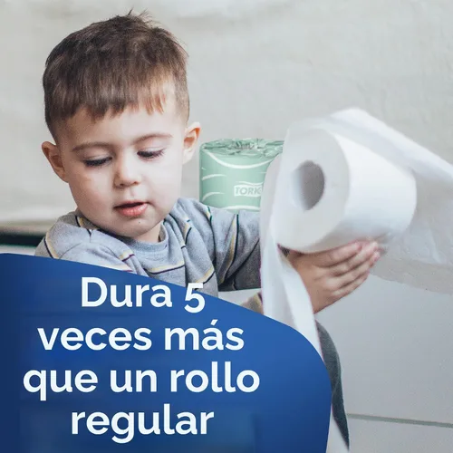Vista 4 de Rollos de papel higiénico de 500' - 96 por bulto, Blanco, 96