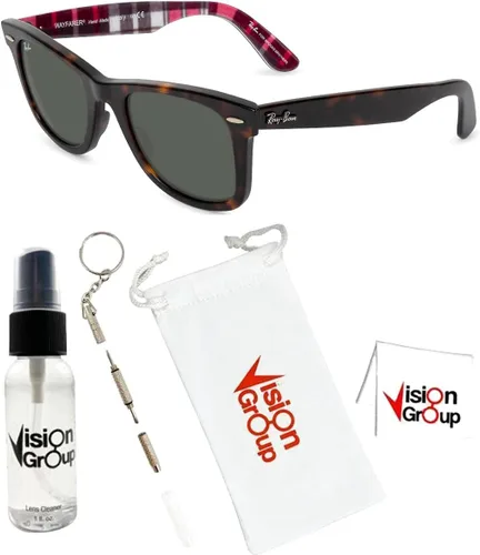 Vista 2 de Ray-Ban RB2140 - Gafas de sol Wayfarer originales + paquete de accesorios de Vision Group