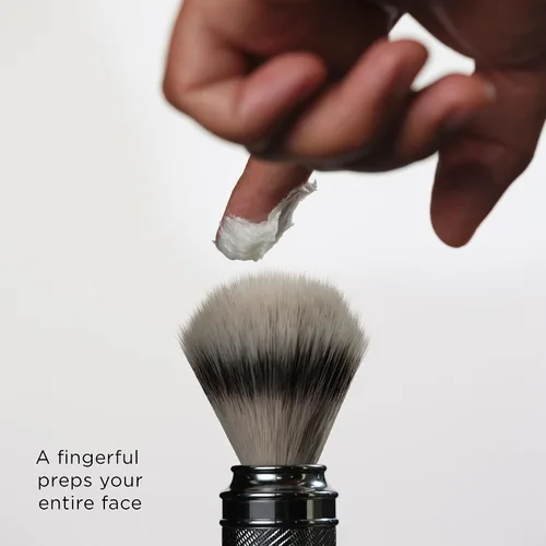 Vista 2 de The Art of Shaving Crema de afeitar de sándalo para hombres, protege contra la irritación y las quemaduras de afeitar, hidrata y nutre la piel seca