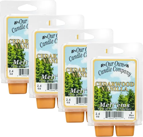 Vista 50 de Our Own Candle Company Premium Wax Melt, Grandma's Kitchen, 6 cubos, 2.4 oz (paquete de 4)