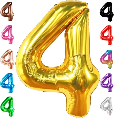 Vista 1087 de KatchOn Globo negro del número 1 de 40 pulgadas, globo de feliz cumpleaños Large Mylar Number One Balloon for 1st Birthday Decorations, Foil