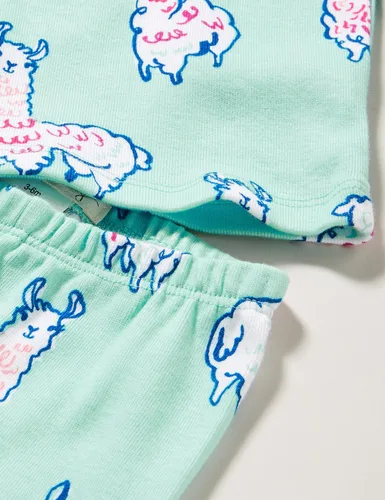 Vista 4 de Hatley Conjunto de pijama de manga larga de algodón orgánico para bebés y niñas