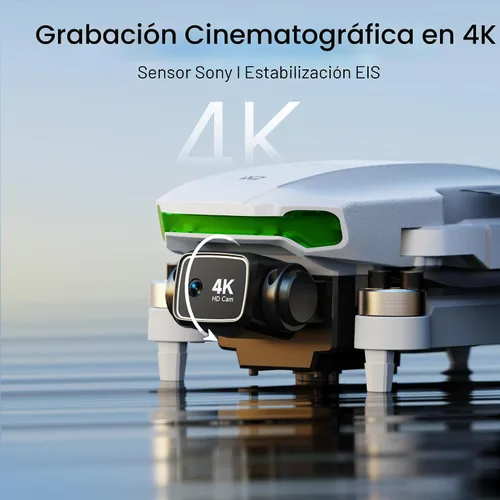 Vista 4 de PLEGBLE Drones con cámara para adultos 4K, dron GPS con pantalla