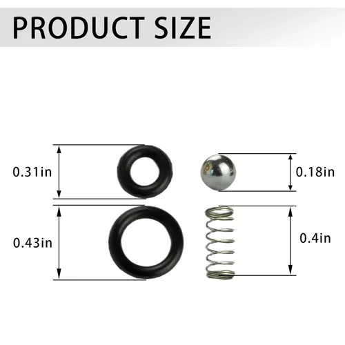 Vista 3 de Kit de inyector de jabón químico para lavadora a presión, repuesto para 308452002, 190593GS, compatible con Troy-Bilt 020200, 020207, 020208, 020241