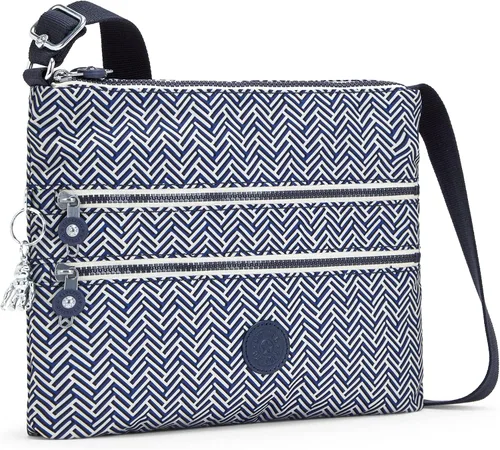 Vista 4 de Kipling Alvar Crossbody para mujer súper ligero duradero bolso de hombro de nailon