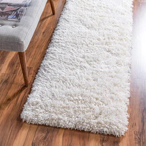 Vista 13 de Rugs.com - Alfombra de la colección Infinity, alfombra de pelo mullido sólida de 2 x 3 pies, color azul Egeo, perfecta para salas de estar