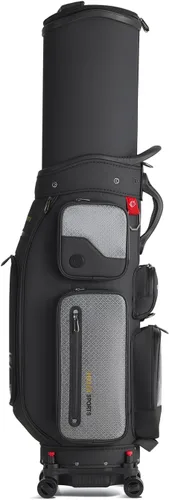 Vista 3 de HELIX -Bolsa de carrito de golf de golf, fácil de transportar, bolsa retráctil para carrito de golf con chasis de ruedas de bloqueo y empuñadura