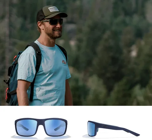 Vista 2 de Zeal Optics Red Cliff - Gafas de sol polarizadas rectangulares para hombre