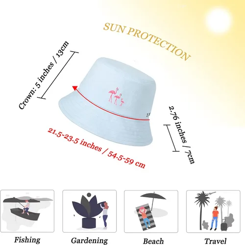 Vista 14 de ZLYC Gorra de pescador bordada de moda unisex para hombres y mujeres