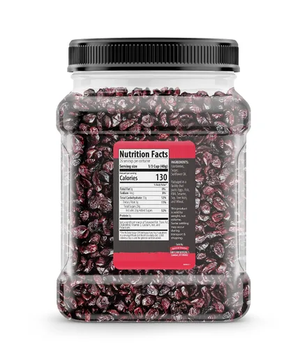 Vista 2 de Birch & Meadow Arándanos secos, 2.3 lb, Endulzados, Ensalada y Granola
