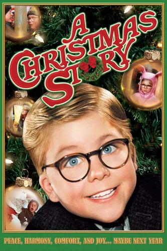 Vista 5 de A Christmas Story - Póster de película laminada, con licencia oficial, 24.5 x 36.5 pulgadas