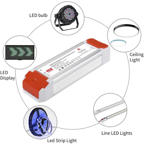 Vista 5 de Controlador LED regulable 12V 60W Universal Regulado DC 12V Interruptor Fuente de alimentación Regulable Transformador de bajo voltaje para tira LED